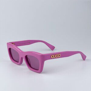 Gucci Women BRAND NEW Sunglasses Pink Cat Eye GG1773S 010